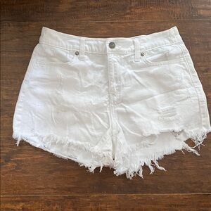 Aerie Daydream Pull On Denim Shorts